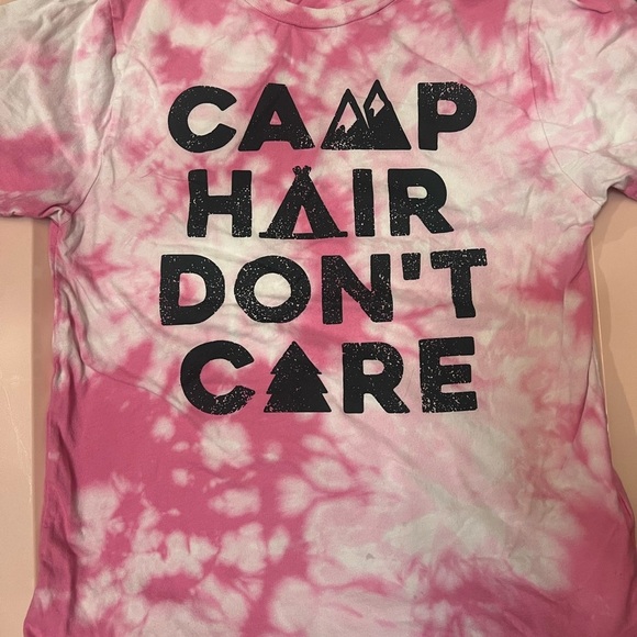 Pink Tie-Dye Kids Shirt - Picture 1 of 1